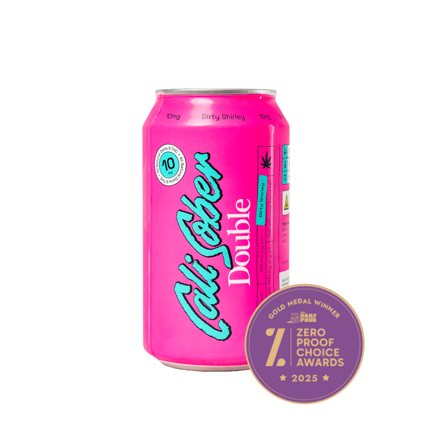 Dirty Shirley Double - Cali Sober - Double - Cali Sober