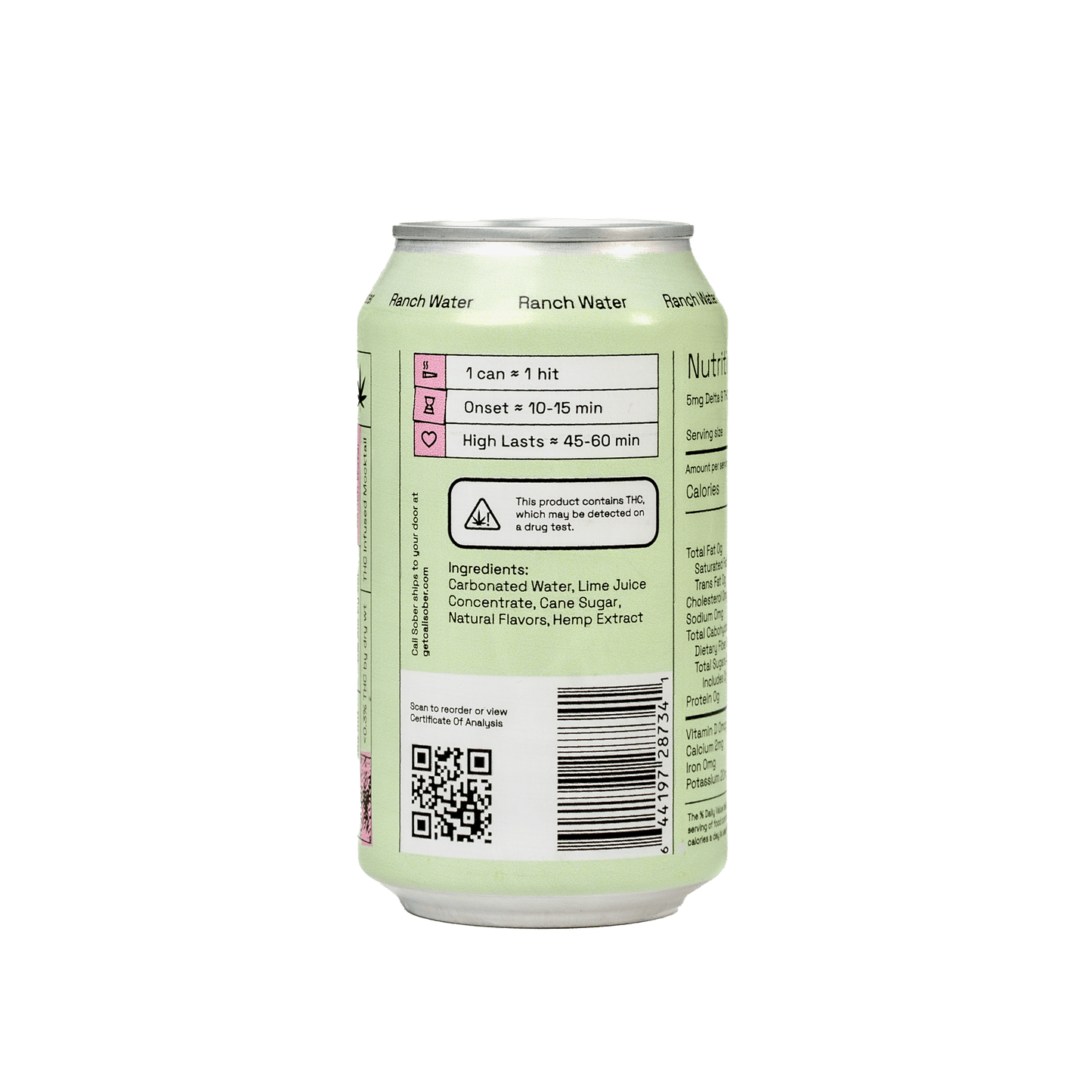 Ranch Water - Cali Sober - My Store