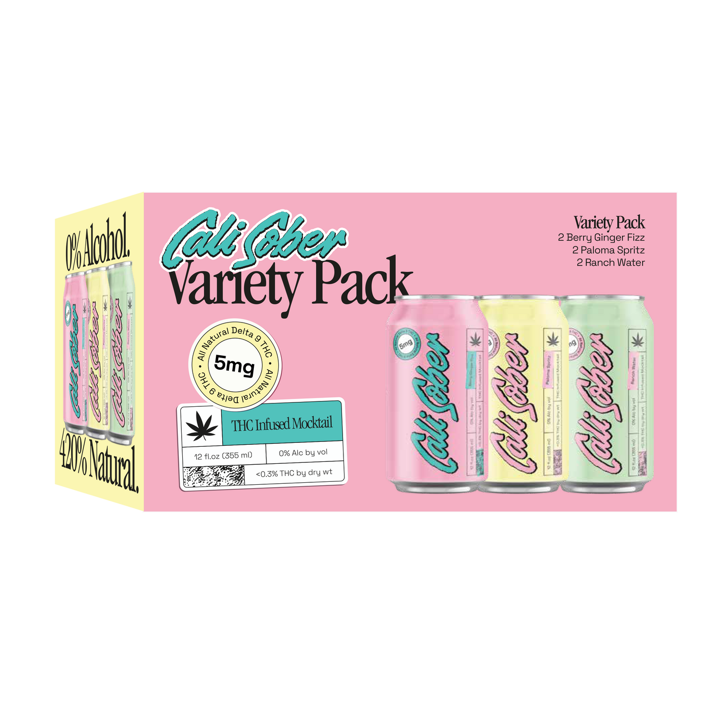 Cali Sober Variety Pack