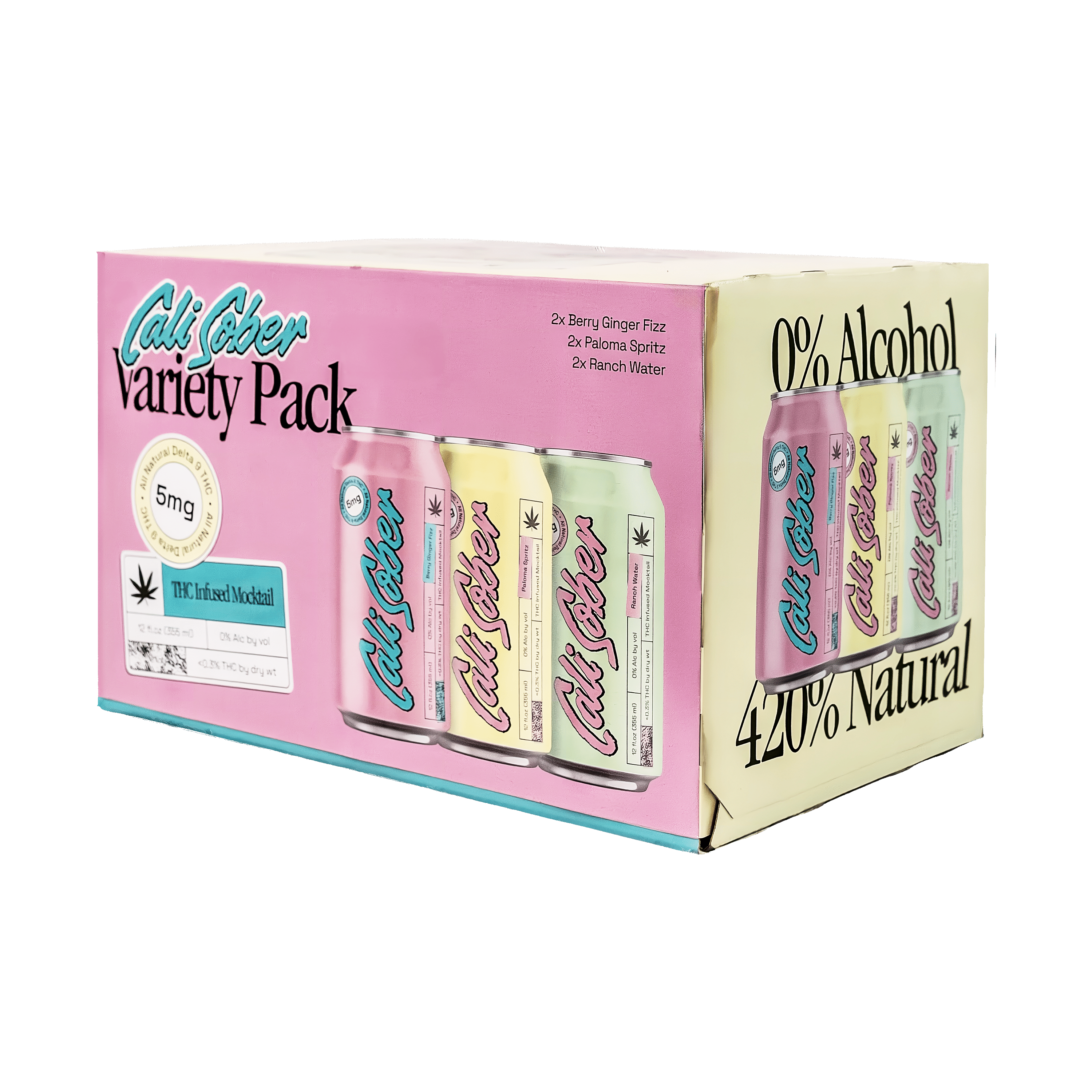 Cali Sober Variety Pack - Cali Sober - Default - Cali Sober
